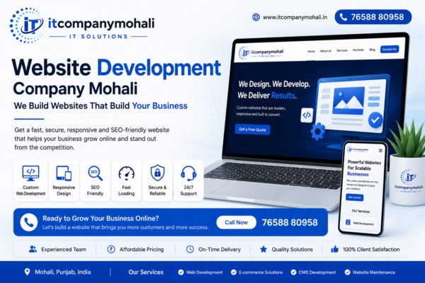 Website Development Company Mohali | IT Company Mohali
