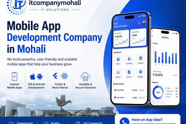 Mobile App Development Company in Mohali