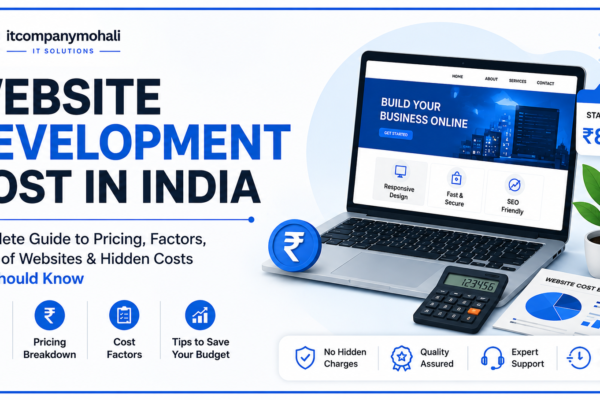 Website Development Cost in India – 2026 Price Guide